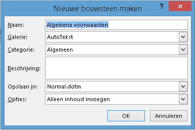 AutoText in Word 01
