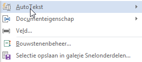 AutoText in Word 04