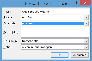 AutoText in Word 05