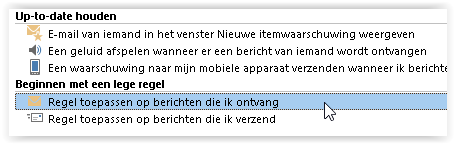 Automatically mark messages with color 04