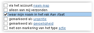 Automatically mark messages with color 05