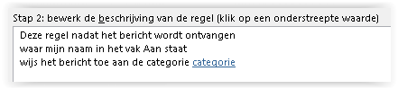 Automatically mark messages with color 07