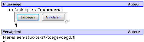 Compare documents in Word 07