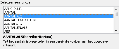 Excel formula COUNTIF 02