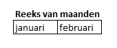 Excel training - Fill series 01
