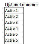 Excel training - Fill numbers 03