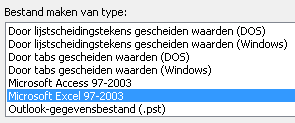 Export email addresses from Outlook 08