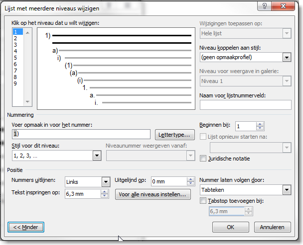 Heading numbering in Word 08