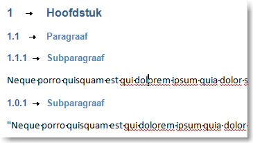 Chapter Numbering in Word