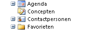 Multiple contact folders Outlook 02