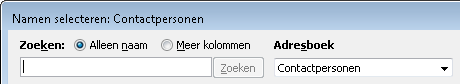 Multiple contact folders Outlook 06