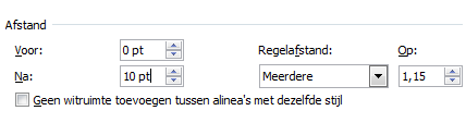 Default font Word 2010 11