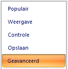 Advanced settings Word 03