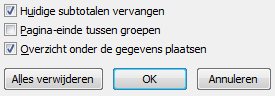 OK subtotal screen