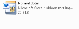 Adjusting Word start screen 01