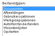 Word sjablonen standaard map 07