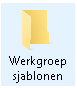 Word sjablonen standaard map 09