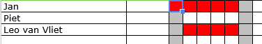 Freeze top rows in Google Sheets 02